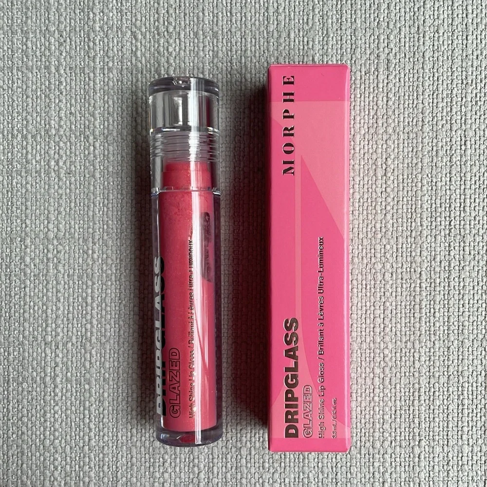Morphe DRIPGLASS GLAZED high shine lip gloss - pink mirror